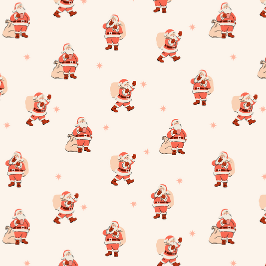 Thread Mama Wrapping Paper - Santa