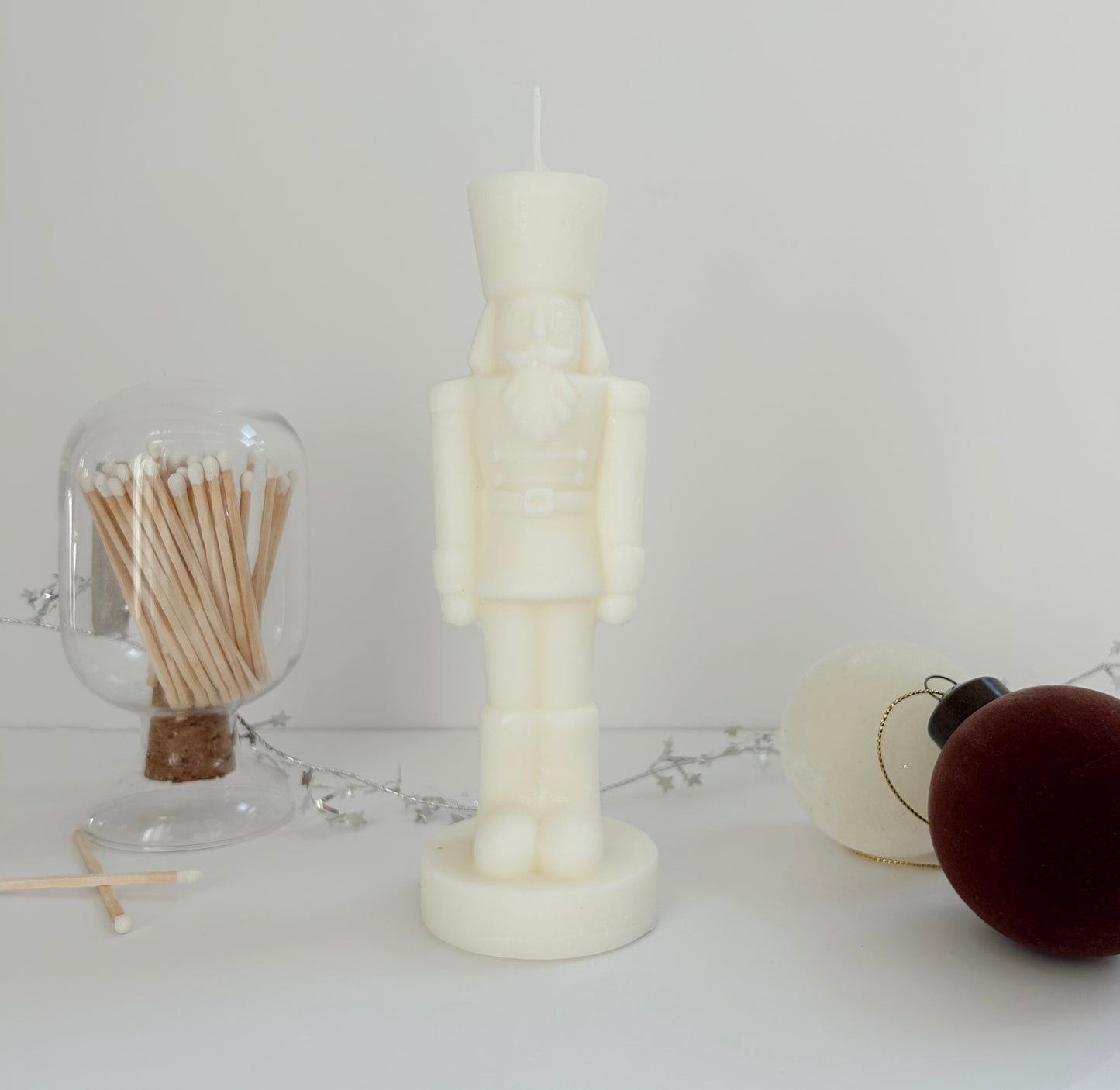 Large Nutcracker Candle