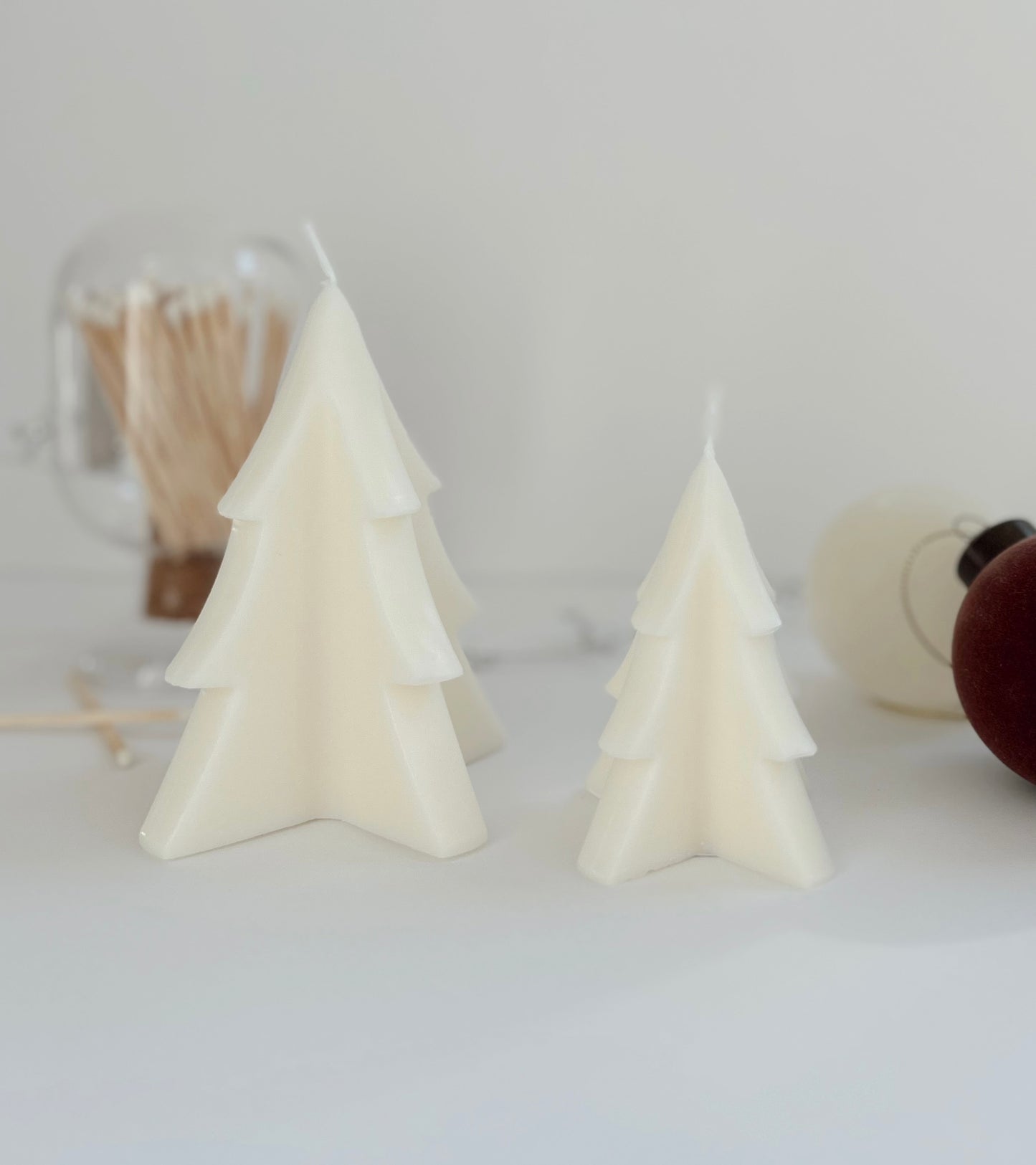 Christmas Tree Candle Set