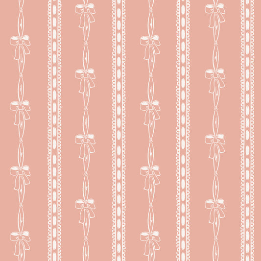 Thread Mama Wrapping Paper - Pink Ribbon & Bows