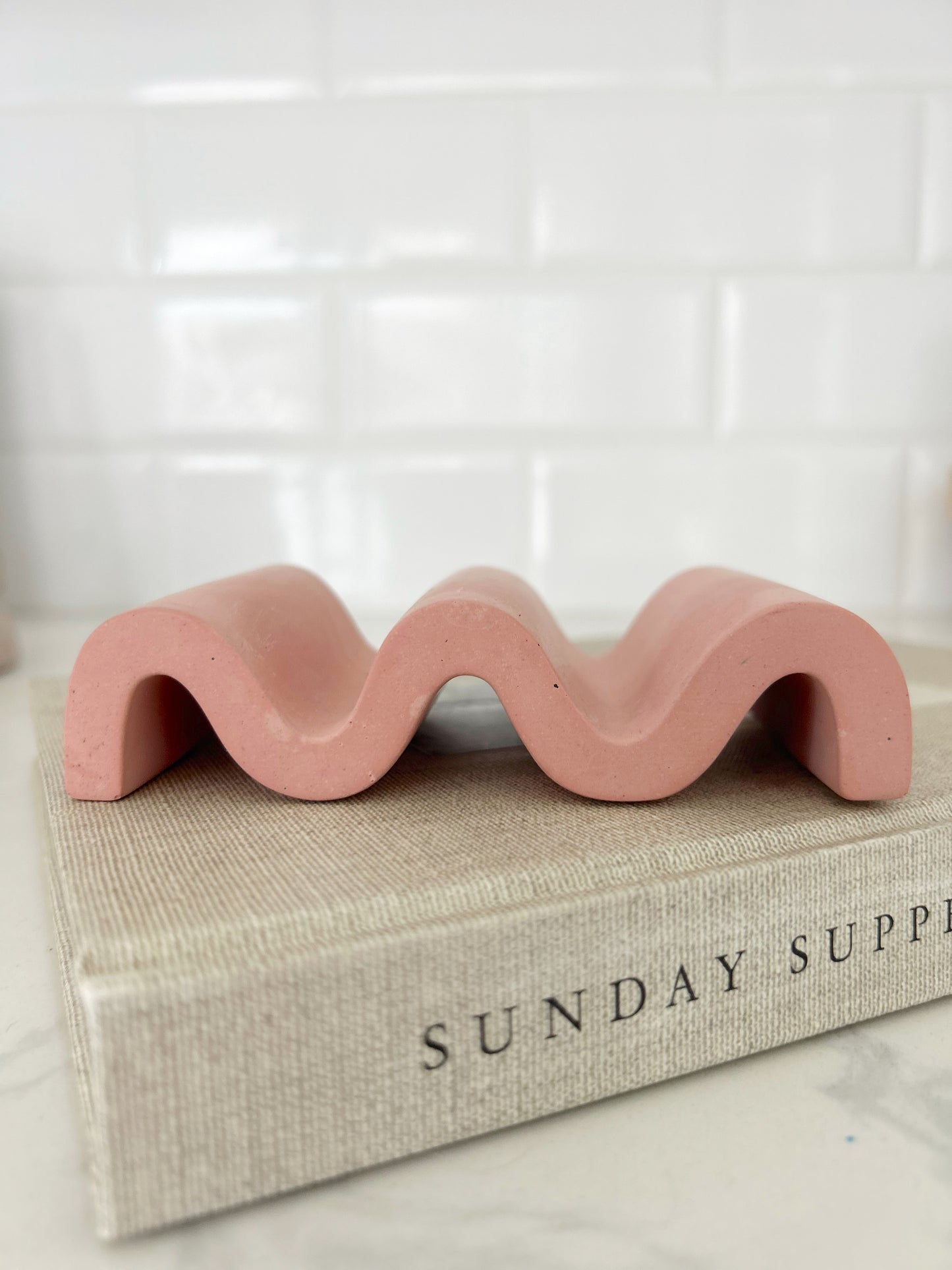 Wavy Dish - Pink