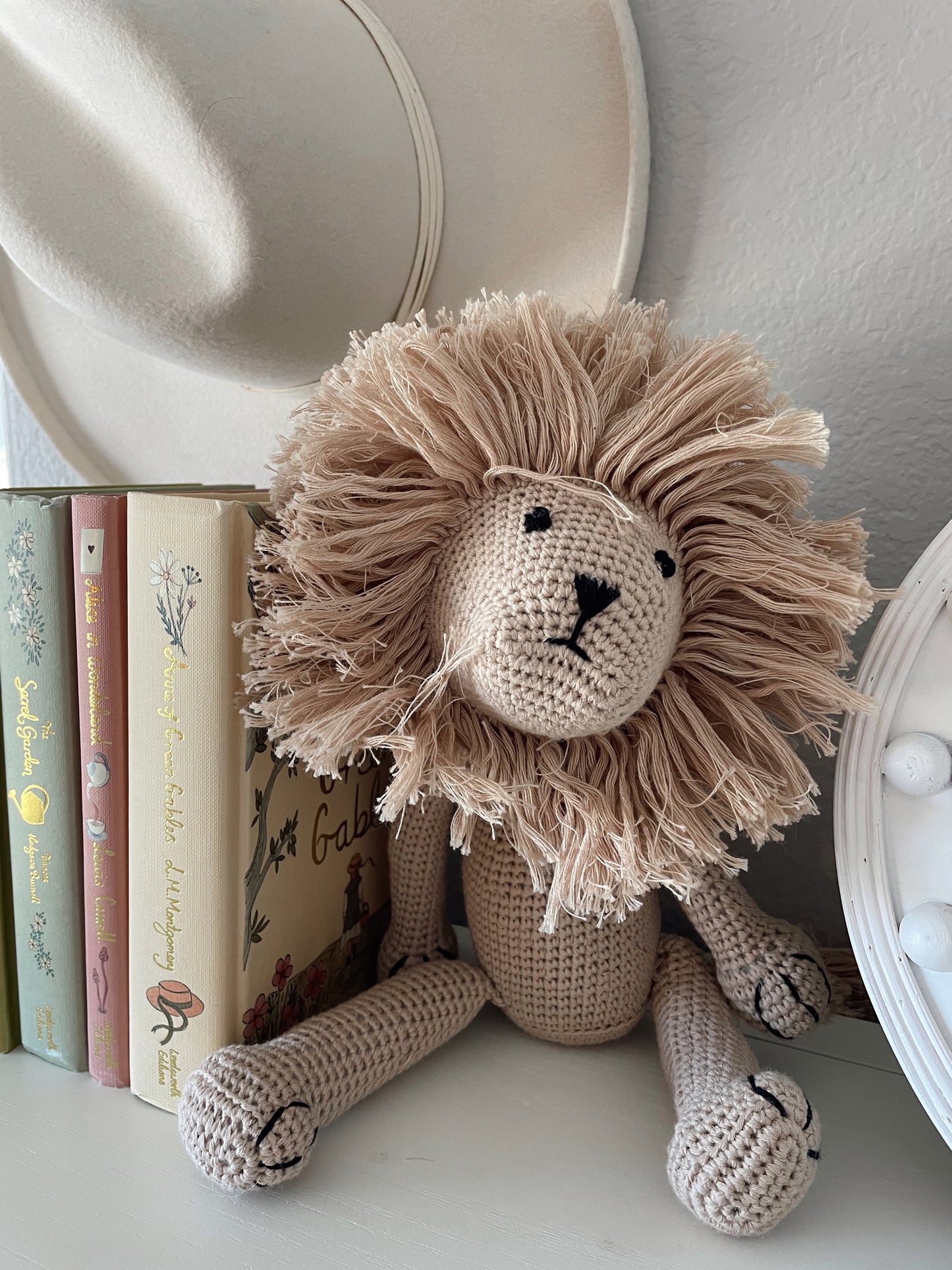 Crocheted Lion