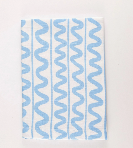 Viennetta Linen Napkins - Chambray