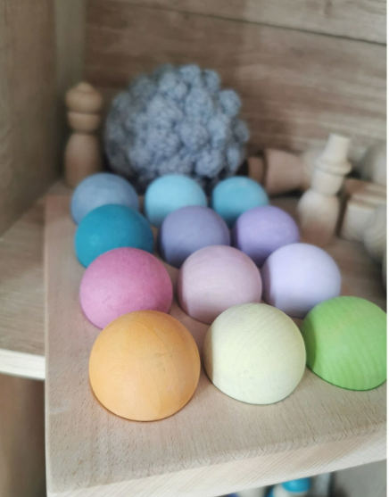 Pastel Wooden Color Sorter