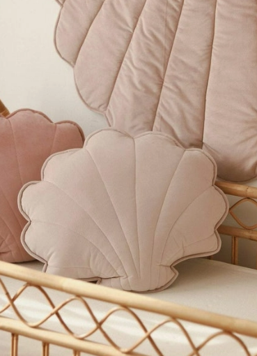 Powder Pink Shell Pillow